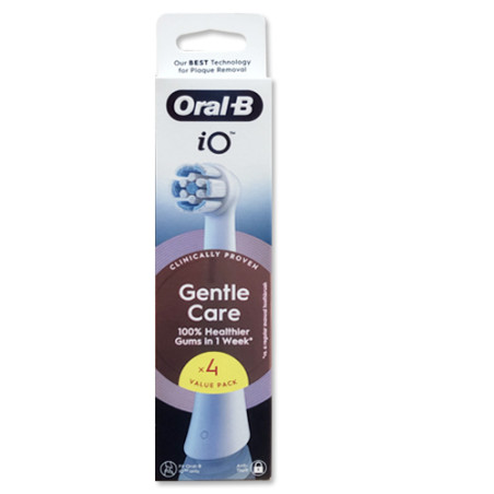 Oral-B iO Recambio Cepillo Electrico Gentle Care 4Uds