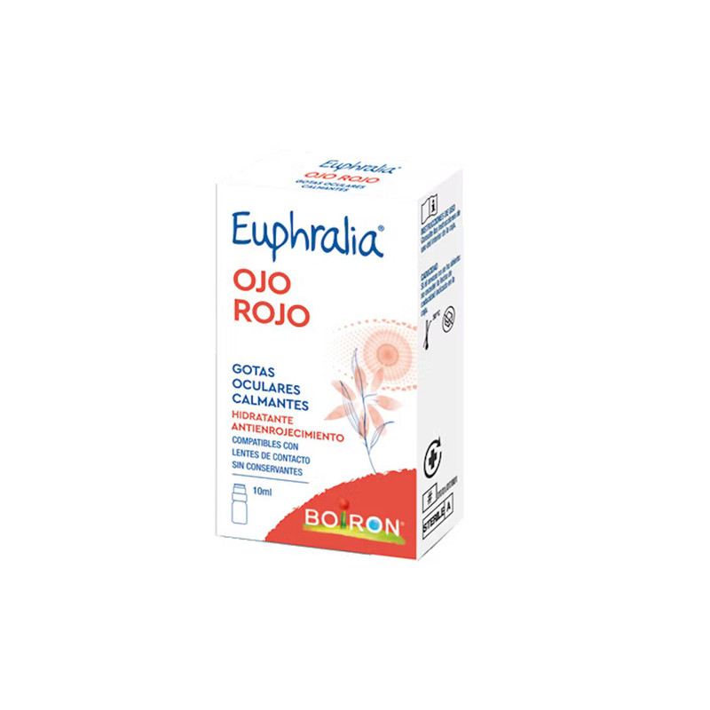 Boiron Euphralia Ojo Rojo Gotas Oculares Calmantes 10ml