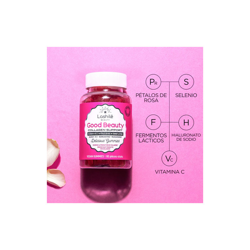 Lashile Good Beauty Collagen Support 60 Gominolas