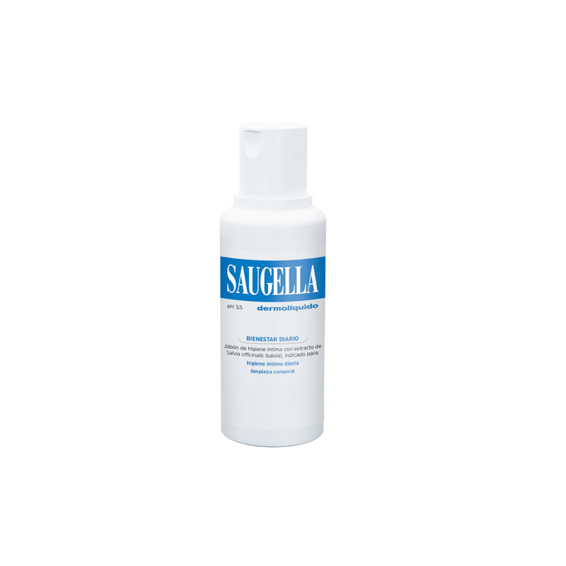 Saugella Dermoliquido Bienestar Diario Jabon Intimo 250ml