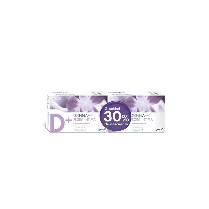 Donnaplus+ Flora Intima Duplo 2x14Caps