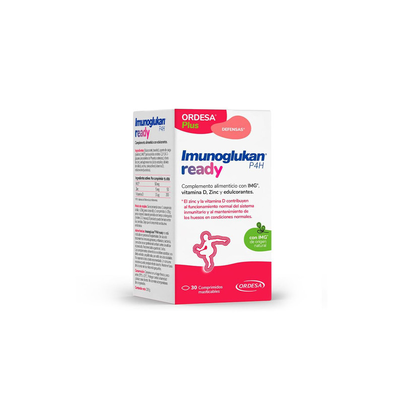 Imunoglukan P4H Ready 30Comp Masticables