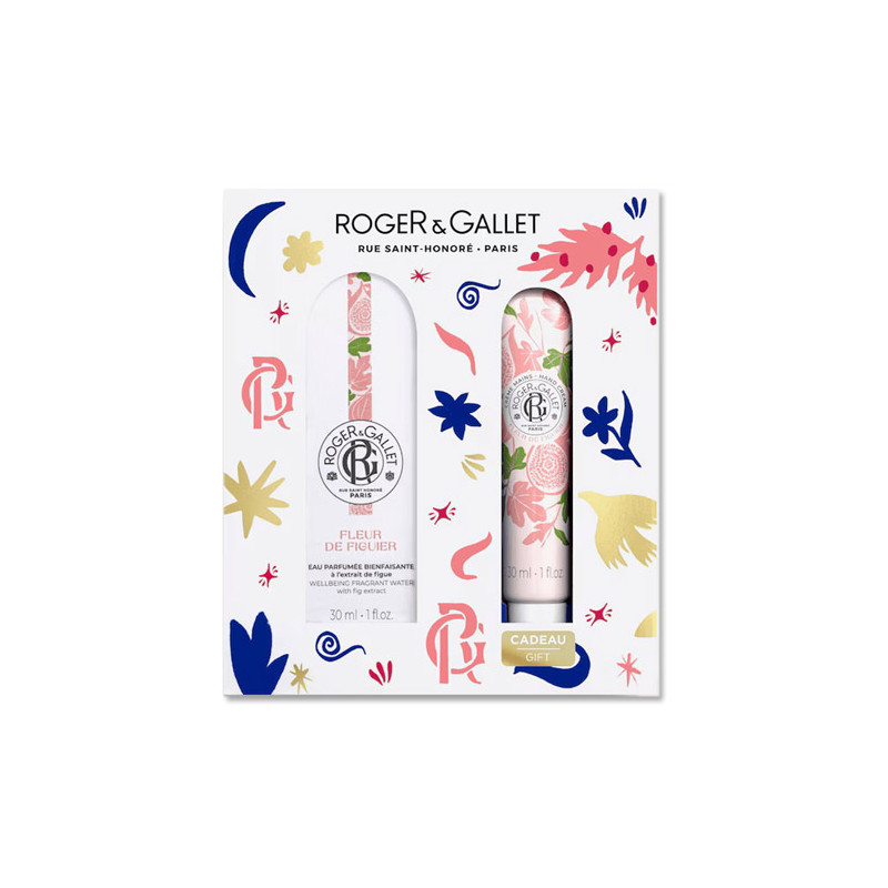 Roger Gallet Fleur de Figuier Agua Perfumada 30ml + Cr Manos 30ml