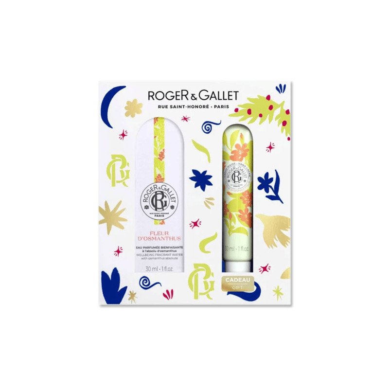 Roger Gallet Fleur d'Osmanthus Agua Perfumada 30ml +Cr Manos 30ml
