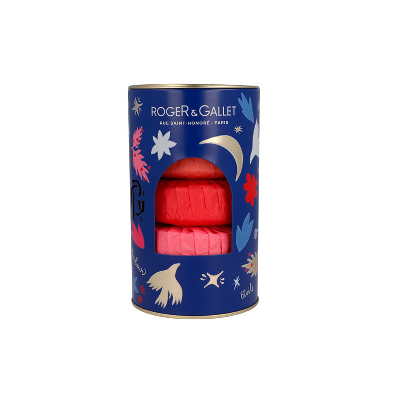 Roger Gallet Cofre Jabones Gingembre ,Fleur Figuier, Rose 3x100gr