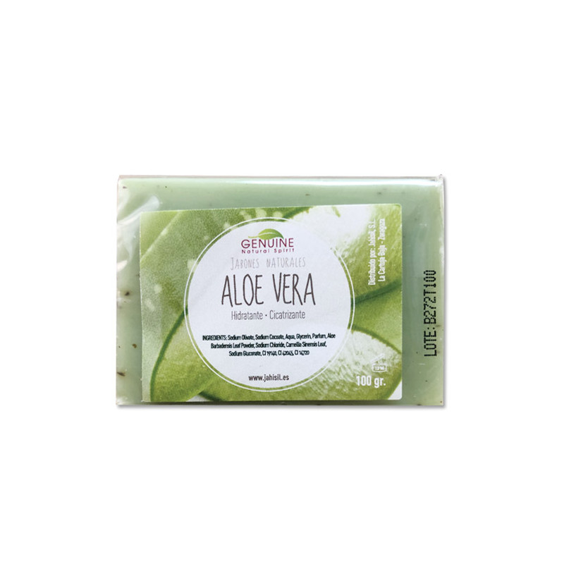 Genuine Jabon Natural Aloe Vera 100gr