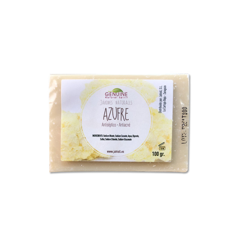 Genuine Jabon Natural Azufre 100gr