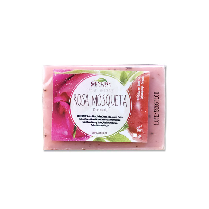 Genuine Jabon Natural Rosa Mosqueta 100gr