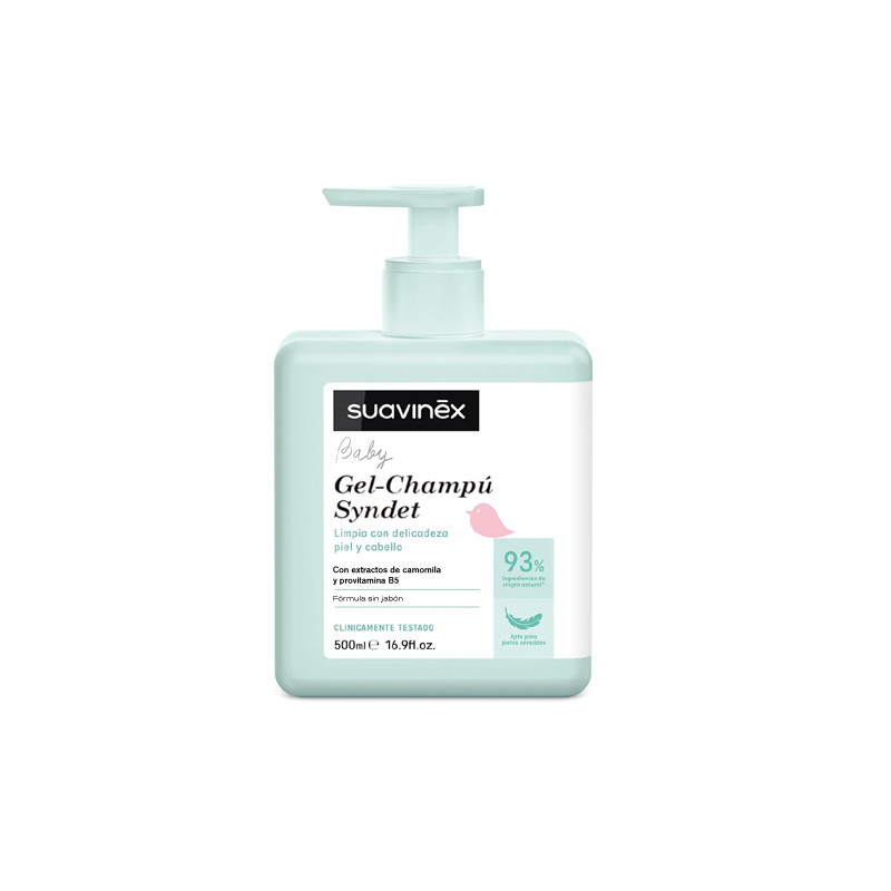 Suavinex Gel-Champu Syndet Sin Jabon 500ml