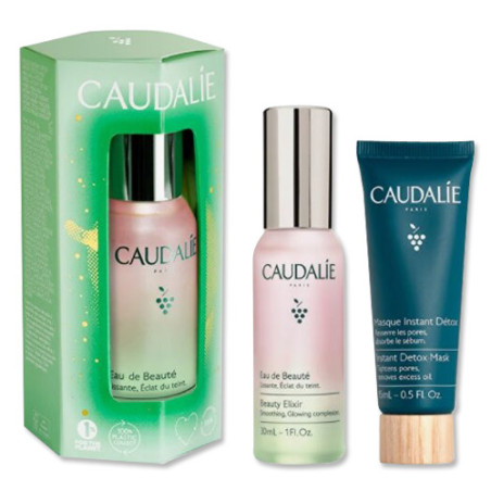 Caudalie Mascarilla Instant Detox 15ml + Agua de Belleza 30ml