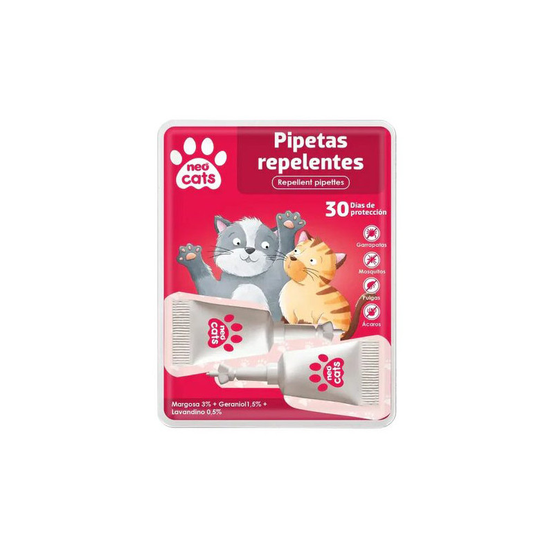 Neo Cats Pipetas Repelentes 2Uds