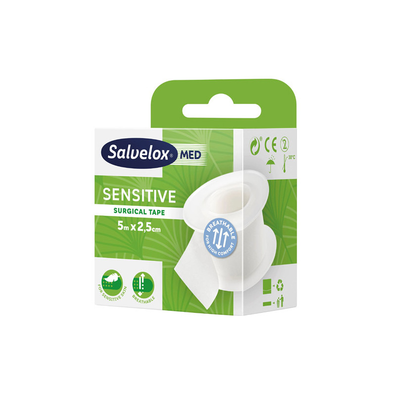 Salvelox Esparadrapo Sensitive 5 x 2.5
