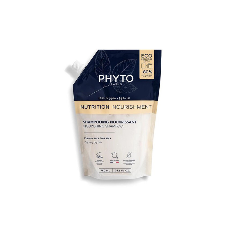 Phyto Nutricion Champu Nutritivo Cabello Seco Recarga 750ml