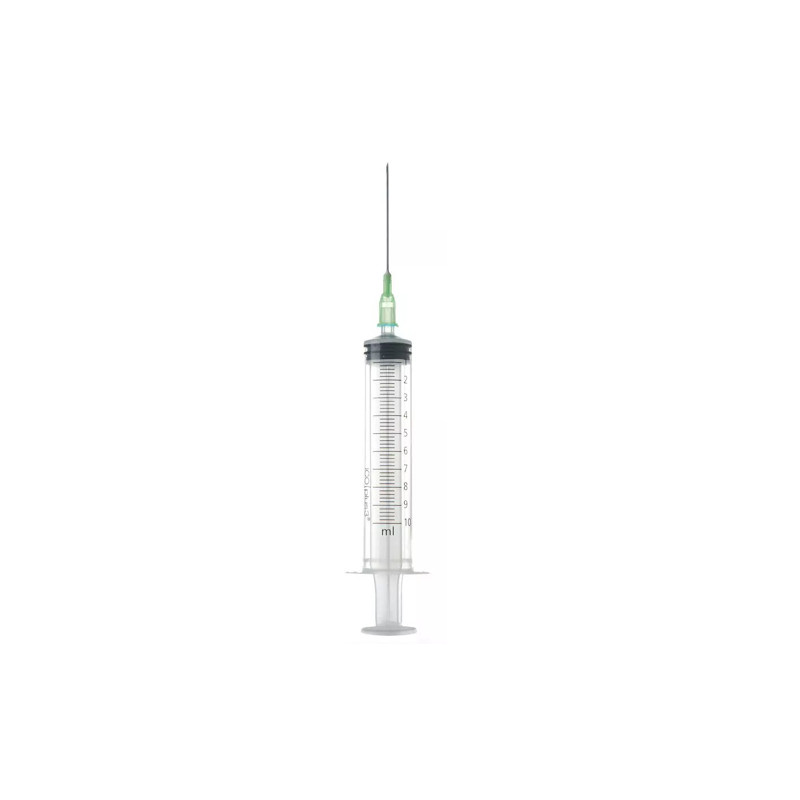 Ico Plus3 Jeringa 10ml 21gr 0,8x40mm