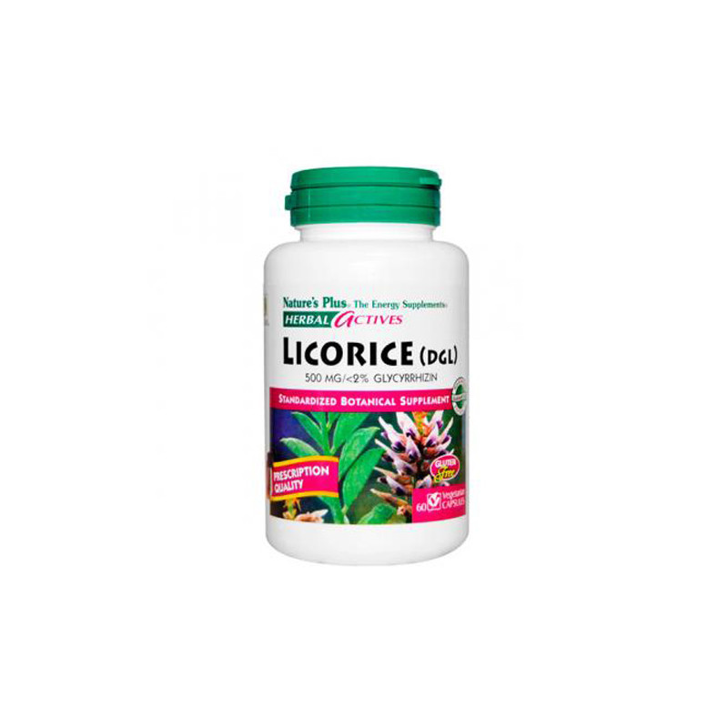 Natures Plus Licorice Regaliz 500mg Antioxidante 60Caps