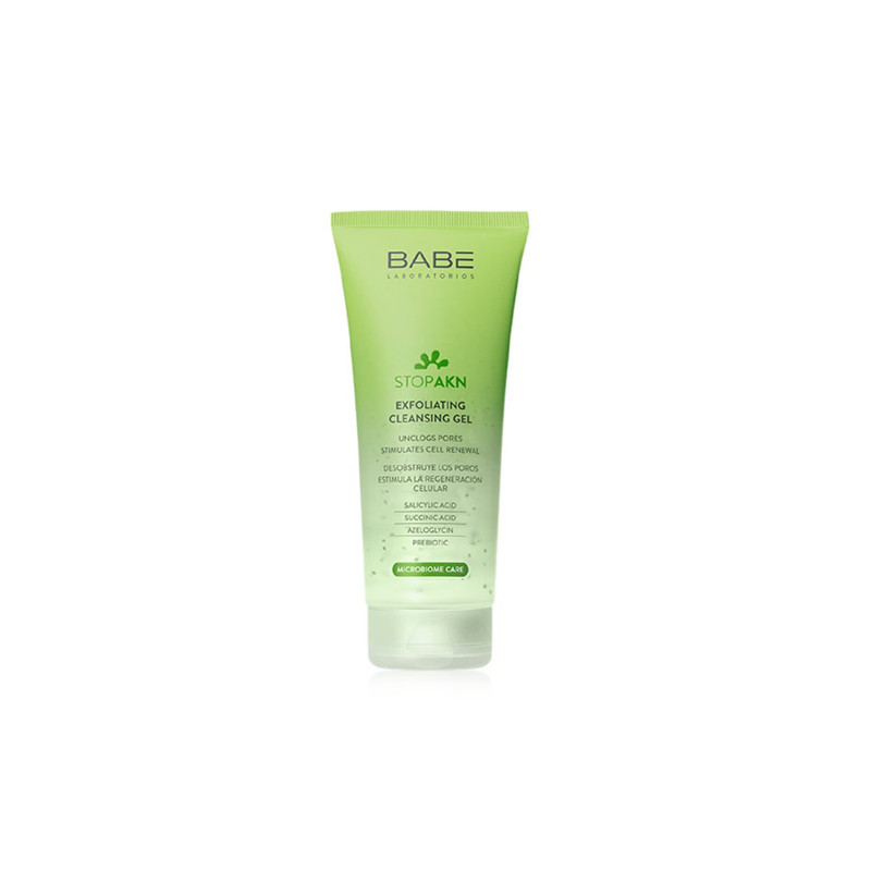 Babe Stop AKN Gel Limpiador Exfoliante 200ml