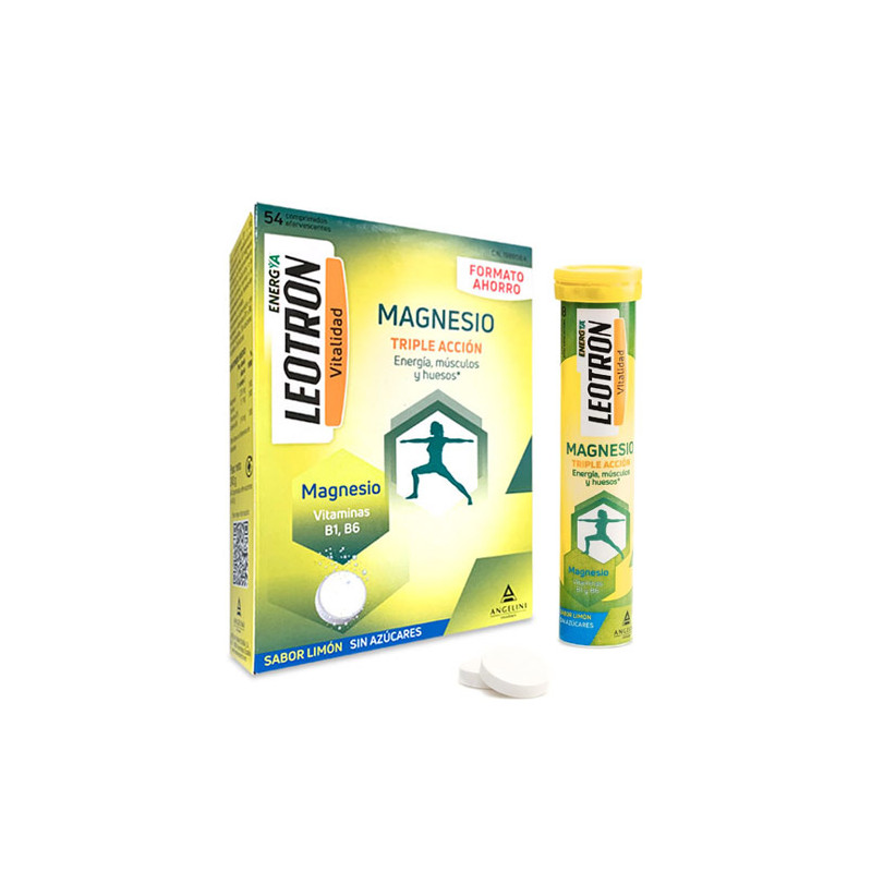 Angelini Leotron Vitalidad Magnesio 54Comp Efervescentes