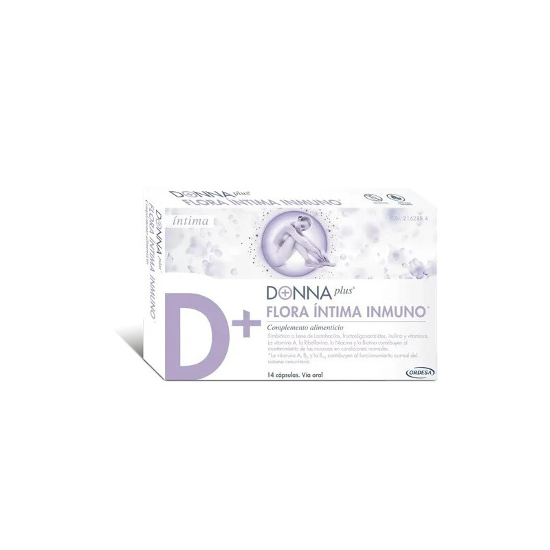 Donnaplus+ Flora Intima Inmuno 14Caps