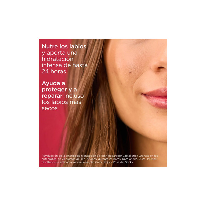 Isdin Reparador Labial con Acido Hialuronico Rojo 4gr