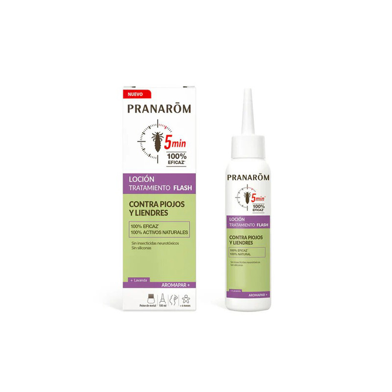 Pranarom Aromapar+ Locion Tratamiento Flash Piojos 100ml