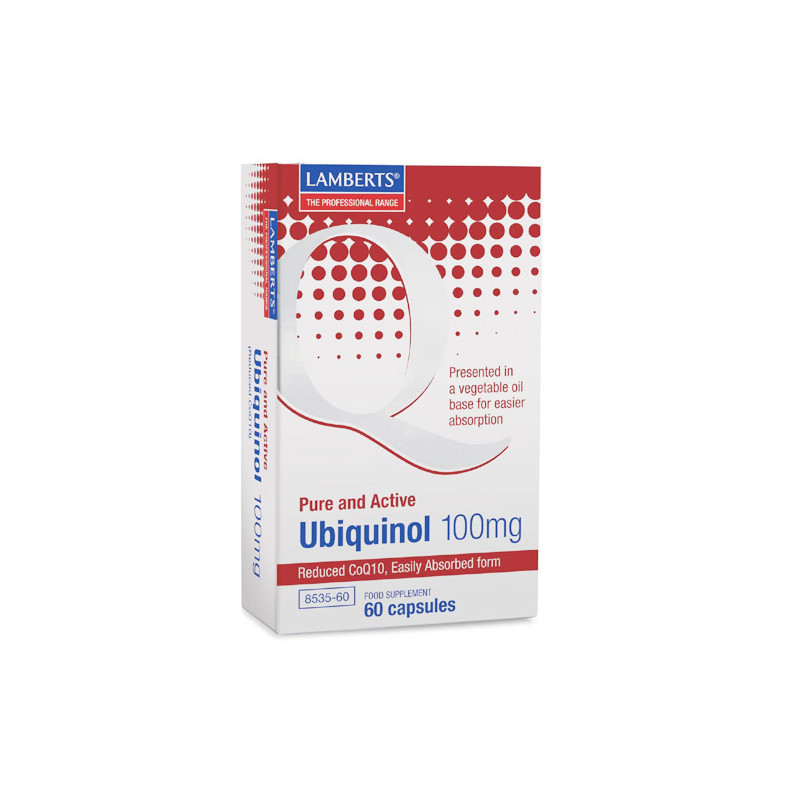 Lamberts Ubiquinol 100mg 60Caps