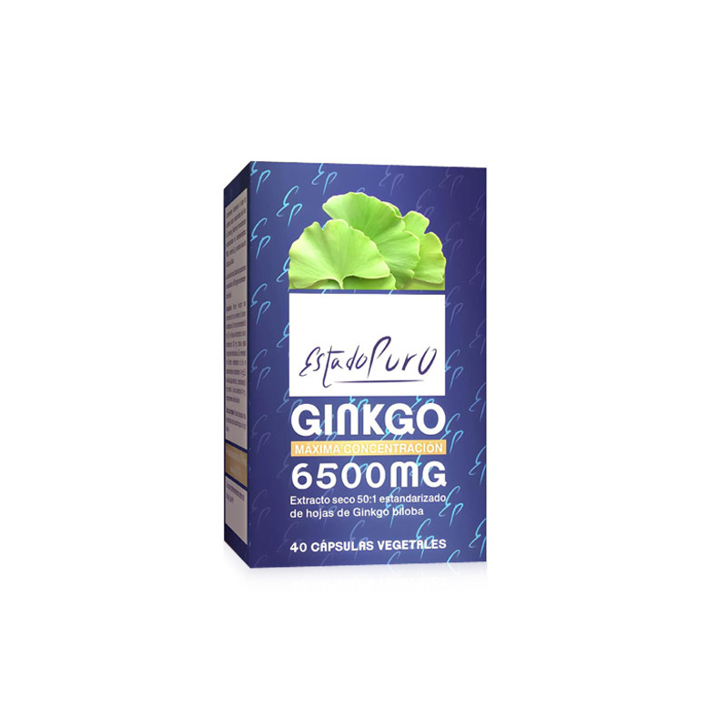 Estado Puro Ginkgo Maxima Concentracion 6500mg 40Caps