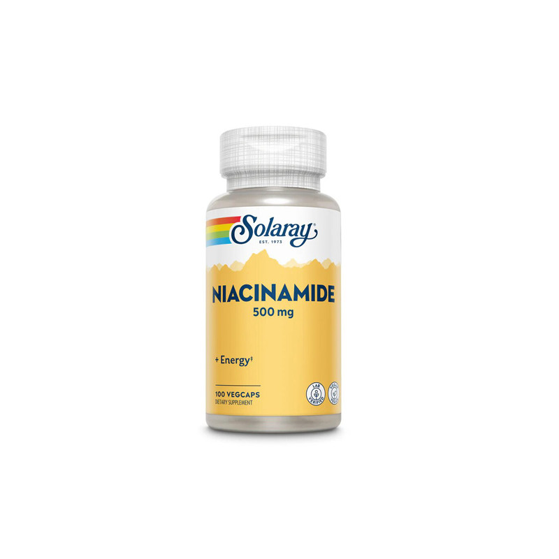 Solaray Niacinamide 500mg 100Caps