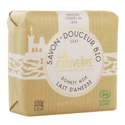 La Corvette Jabon en Pastilla Leche de Burra 100gr