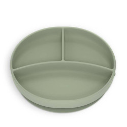 Suavinex Selection Plato Silicona Aprendizaje Divisiones Verde