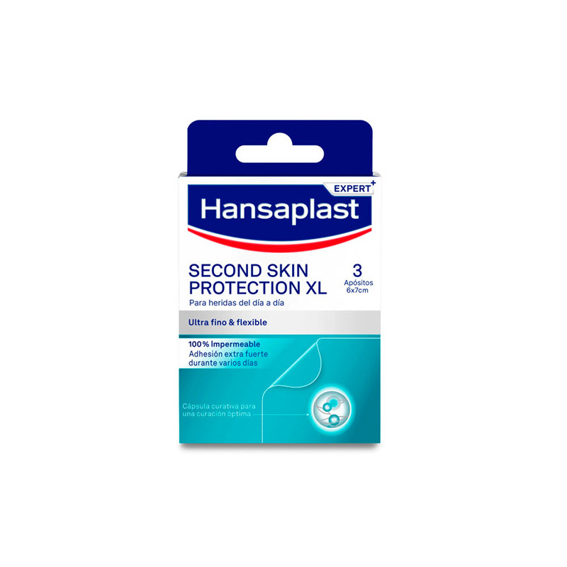 Hansaplast Second Skin Protection XL Parches 3Uds