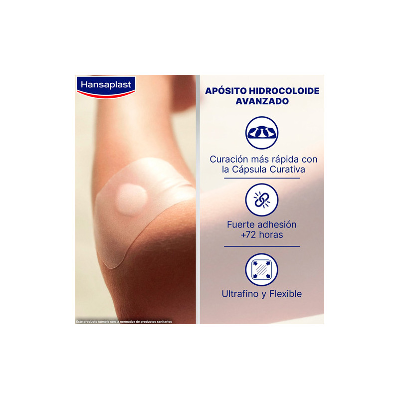 Hansaplast Second Skin Protection XL Parches 3Uds