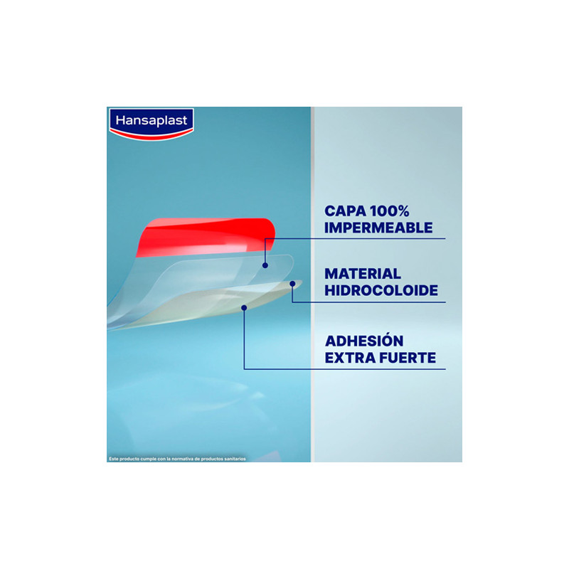 Hansaplast Second Skin Protection Parches 6Uds