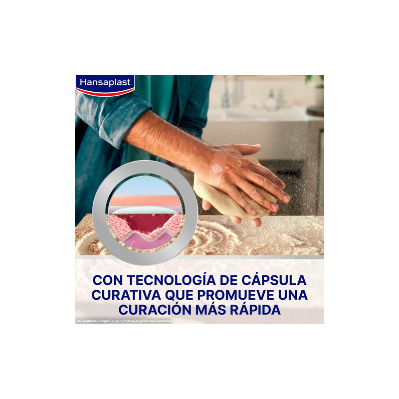 Hansaplast Second Skin Protection Parches 6Uds