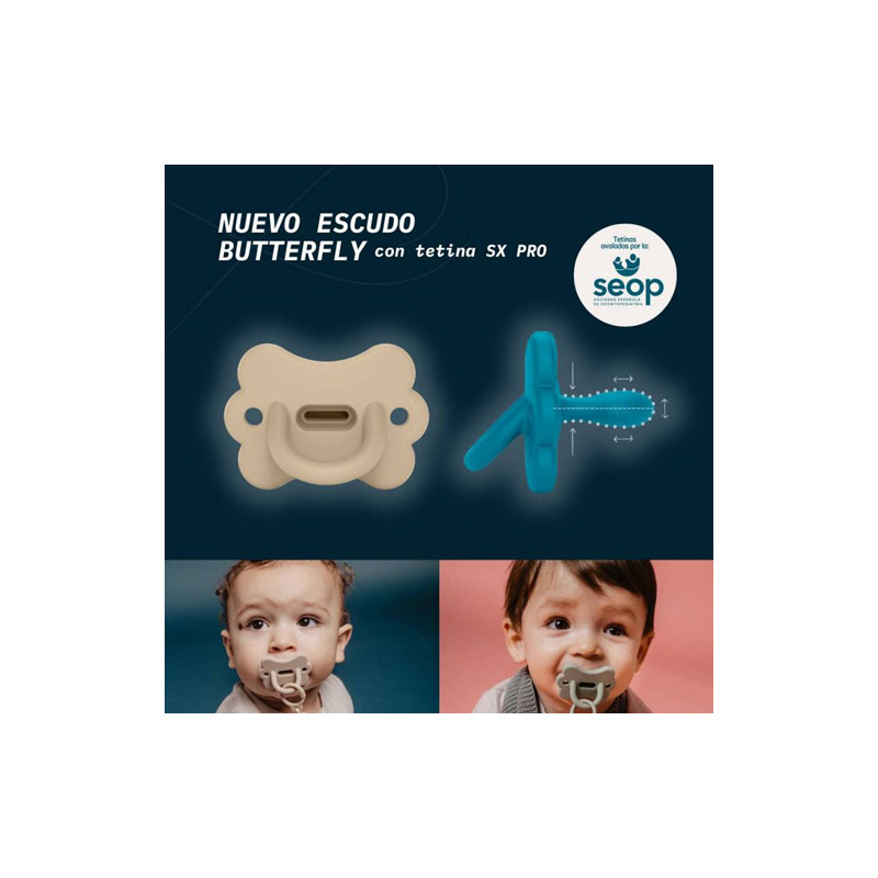 Suavinex Selection Chupete Smoothie Butterfly 0-6m 1Ud