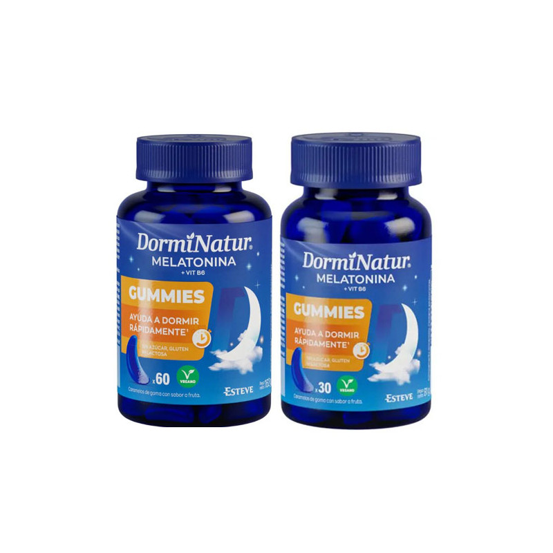 Dorminatur Melatonina + Vit B6 Gummies 60Uds + 30Uds
