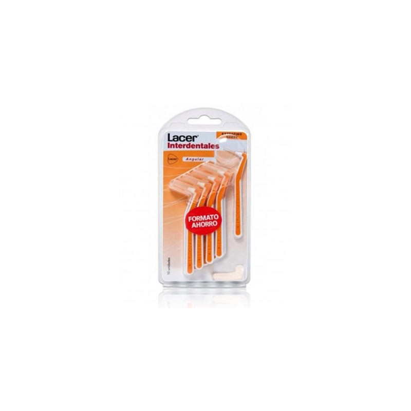 Lacer Cepillo Interdental Angular Extrafino Suave 10Uds