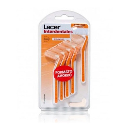 Lacer Cepillo Interdental Angular Extrafino Suave 10Uds