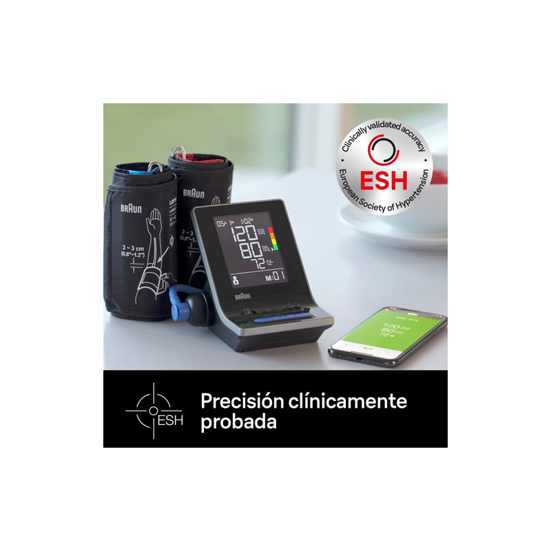 Braun ExactFit 5 Connect Tensiometro Brazo