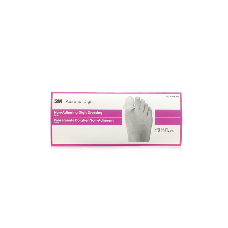 3M Adaptic Digit Aposito no Adherente Dedo Pie 2,8cm 10Uds