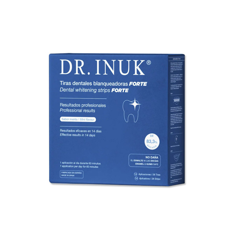 Dr Inuk Tiras Dentales Blanqueadoras Forte 28Uds