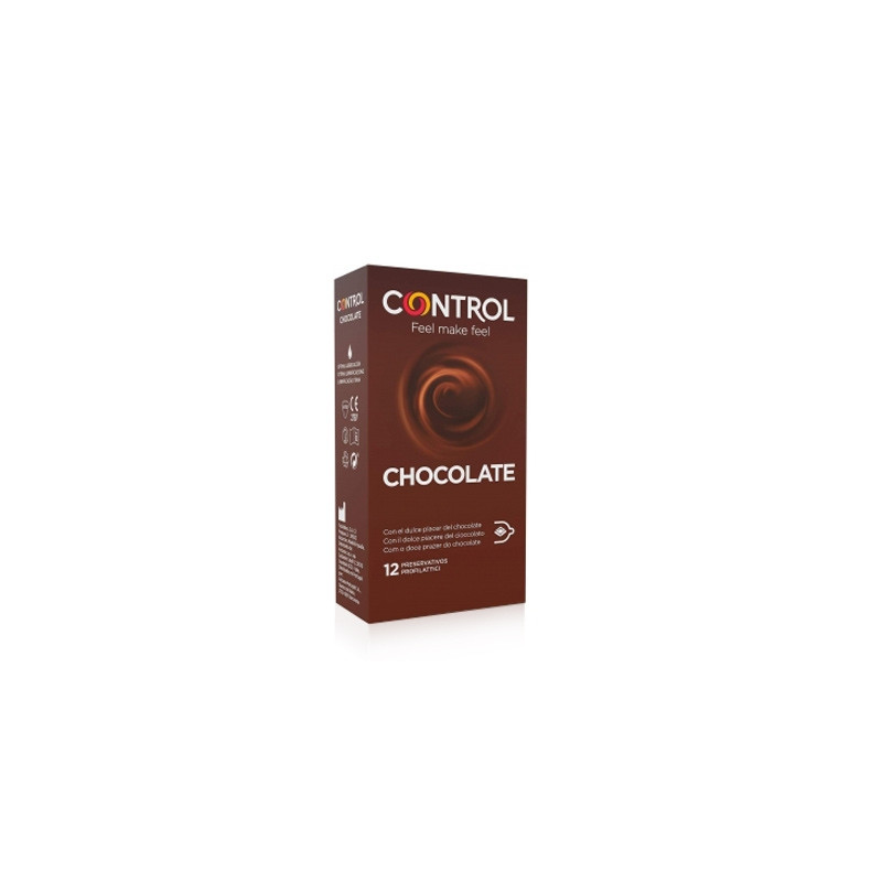 Control Preservativo Sex Senses Chocolate Addiction 12 Uds