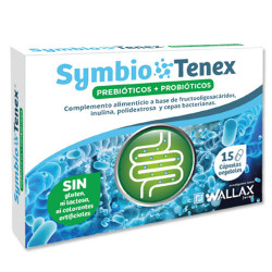 SymbioTenex Prebioticos + Probioticos 15Caps - Farmacia en Casa Online