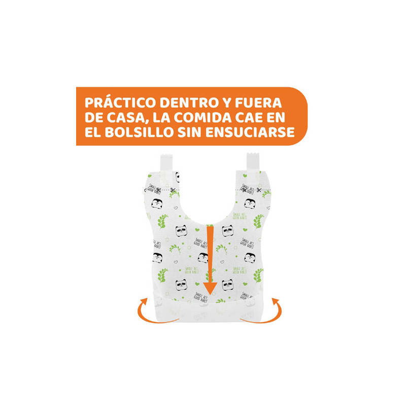 Chicco Baberos Monouso Biodegradables 36Uds