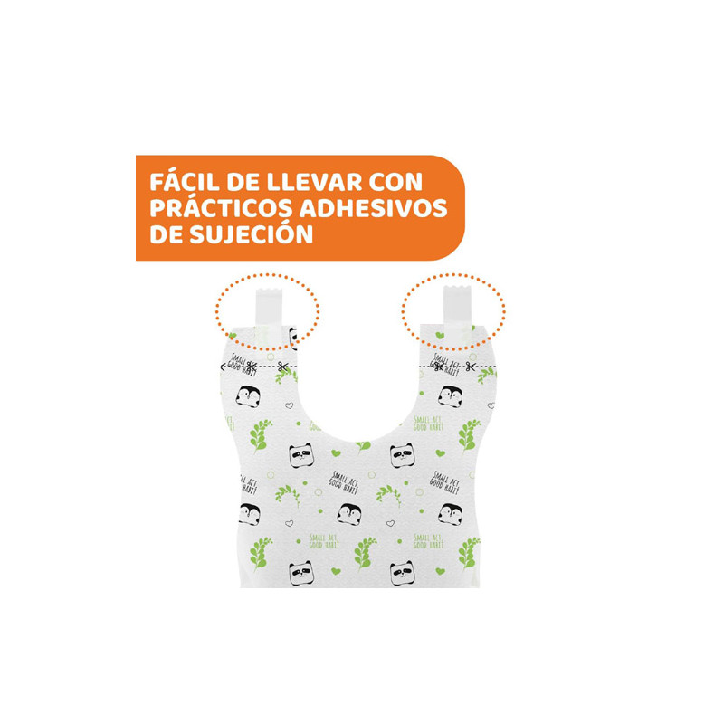 Chicco Baberos Monouso Biodegradables 36Uds