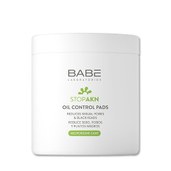 Babe Stop AKN Oil Control Pads Discos Impregnados 60Uds
