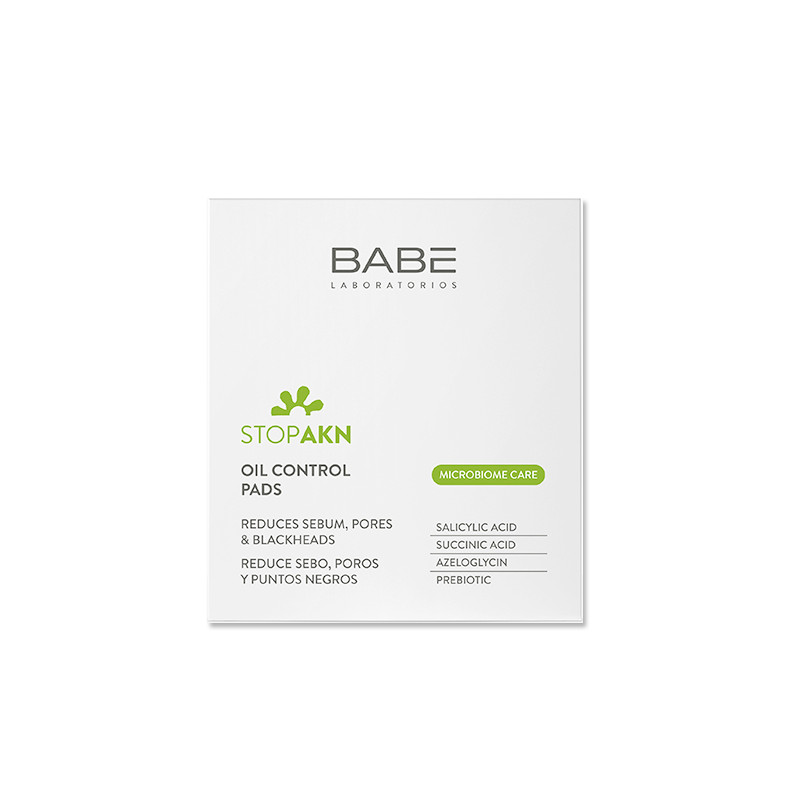 Babe Stop AKN Oil Control Pads Discos Impregnados 60Uds