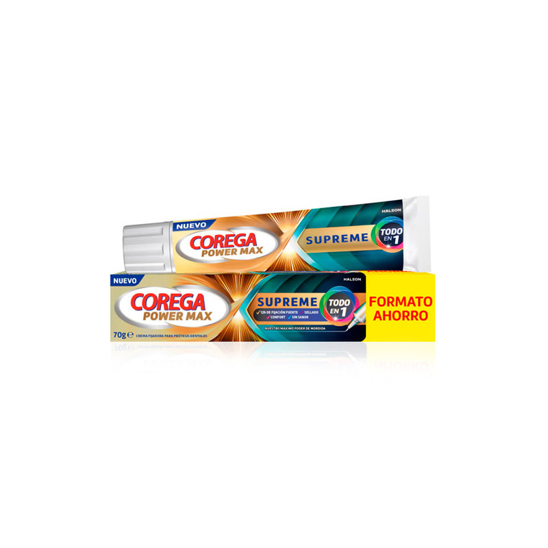Corega Power Max Supreme Crema Fijadora 70gr