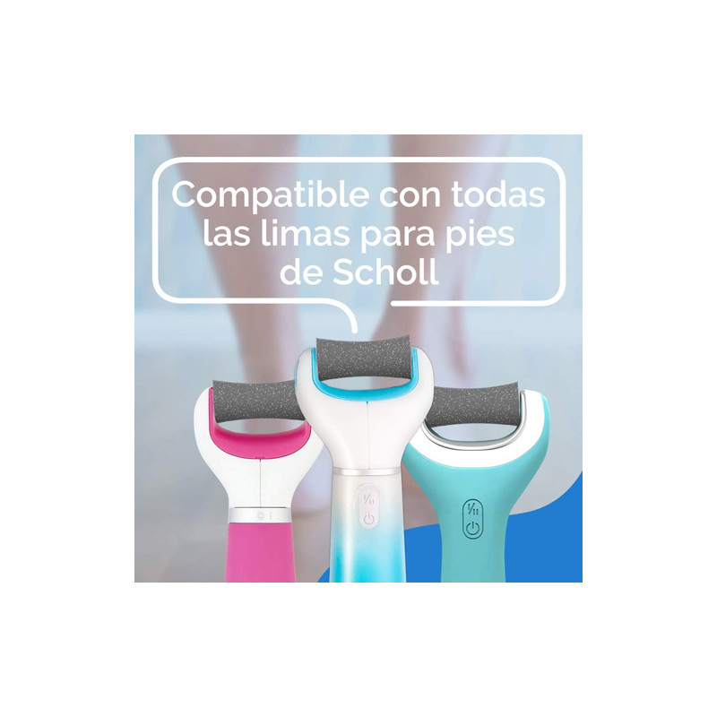 Scholl Velvet Smooth Talones Agrietados Recambio Cabezal 2Uds