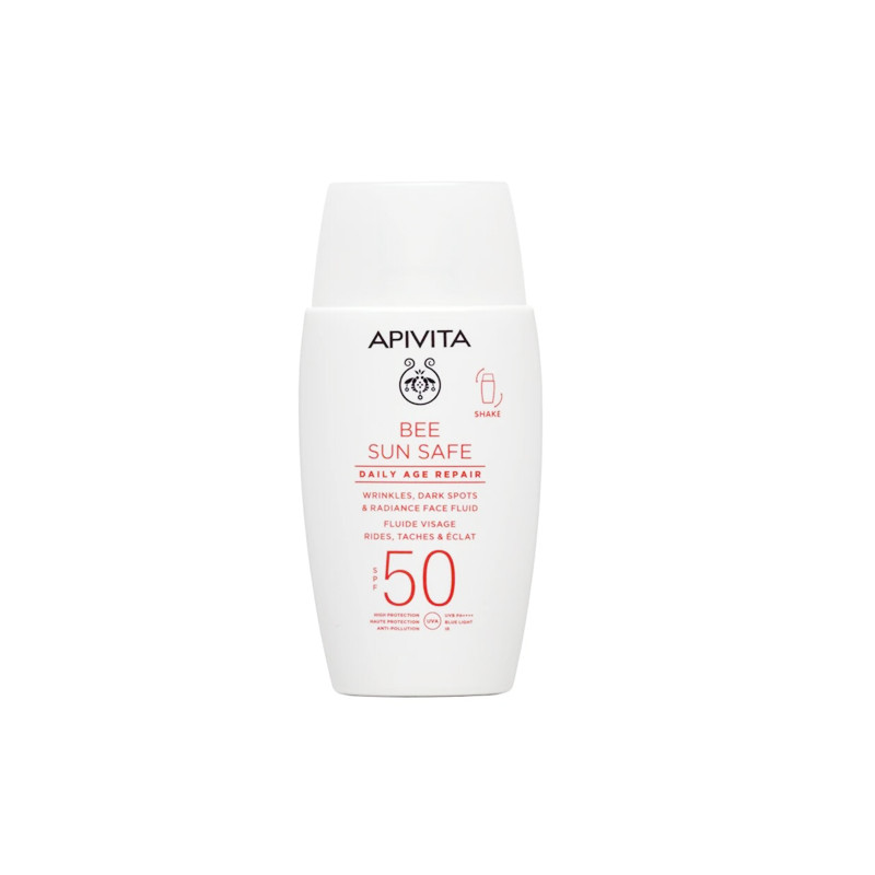 Apivita Bee Sun Safe Daily Age Repair Fluido Facial Spf50+ 50ml