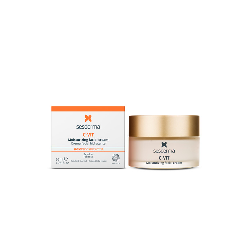 Sesderma C-vit Crema Facial Hidratante Piel Seca 50ml